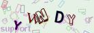 This is a captcha-picture. It is used to prevent mass-access by robots. (see: www.captcha.net)