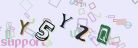 This is a captcha-picture. It is used to prevent mass-access by robots. (see: www.captcha.net)