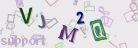 This is a captcha-picture. It is used to prevent mass-access by robots. (see: www.captcha.net)