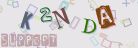 This is a captcha-picture. It is used to prevent mass-access by robots. (see: www.captcha.net)