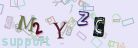 This is a captcha-picture. It is used to prevent mass-access by robots. (see: www.captcha.net)