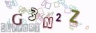 This is a captcha-picture. It is used to prevent mass-access by robots. (see: www.captcha.net)
