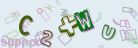 This is a captcha-picture. It is used to prevent mass-access by robots. (see: www.captcha.net)