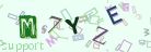 This is a captcha-picture. It is used to prevent mass-access by robots. (see: www.captcha.net)