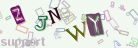 This is a captcha-picture. It is used to prevent mass-access by robots. (see: www.captcha.net)