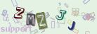 This is a captcha-picture. It is used to prevent mass-access by robots. (see: www.captcha.net)