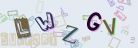 This is a captcha-picture. It is used to prevent mass-access by robots. (see: www.captcha.net)