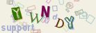 This is a captcha-picture. It is used to prevent mass-access by robots. (see: www.captcha.net)