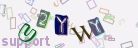 This is a captcha-picture. It is used to prevent mass-access by robots. (see: www.captcha.net)